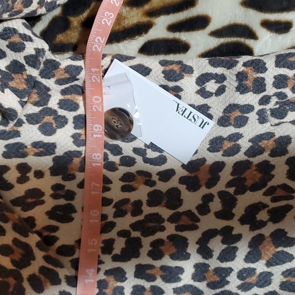 Justfab leopard print coat - Picture 8 of 8